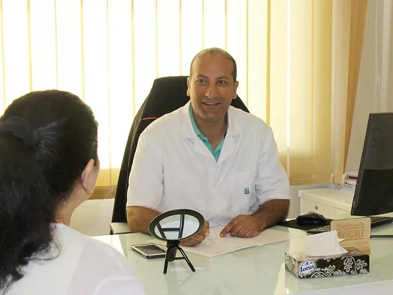 Consultation chez le Dr Anas Gherissi